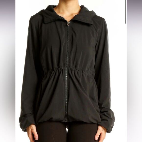 LULULEMON Belle Jacket Black Zip-Up Hooded Athletic 4 - Picture 1 of 14